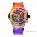 ZF Factory Hublot Big Bang Unico Titanium Rainbow 1-1 HUB1280 Movement